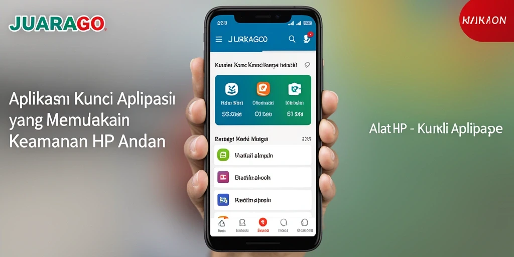 Tampilan antarmuka JUARAGO yang intuitif dan fungsi kunci aplikasi.